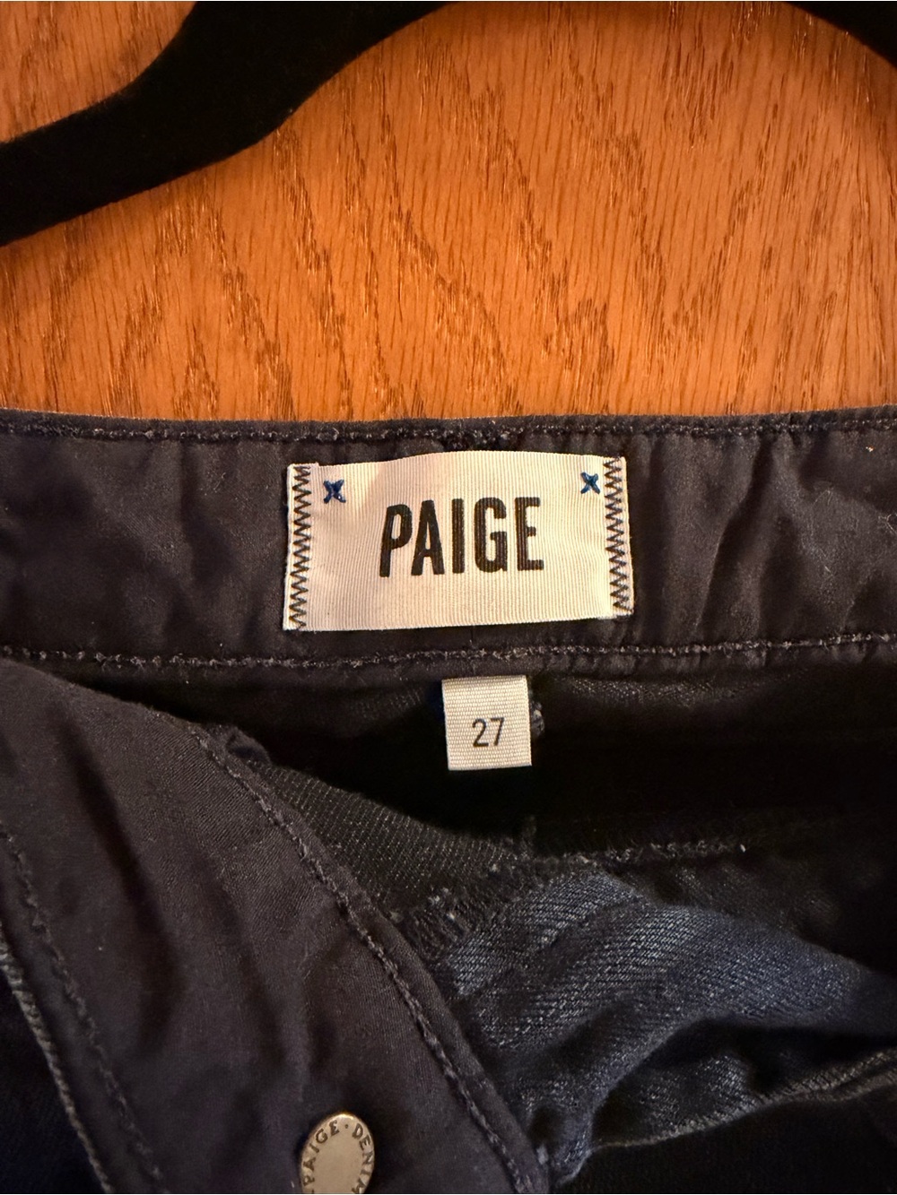 PAIGE navy blue jeans